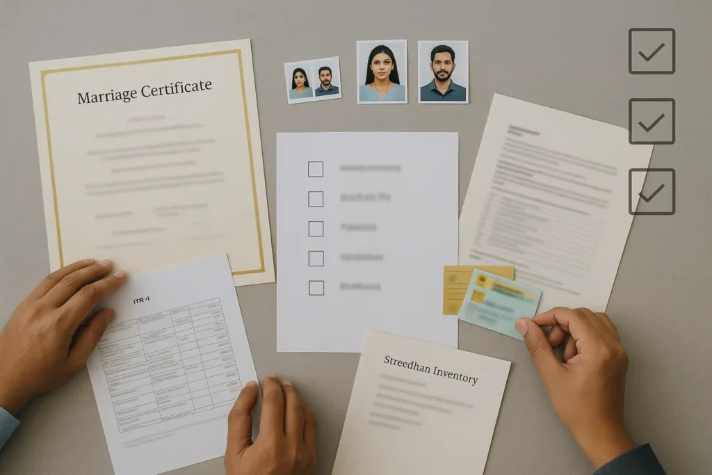 How to apply in Hyderabad: divorce checklist with IDs, ITRs, streedhan