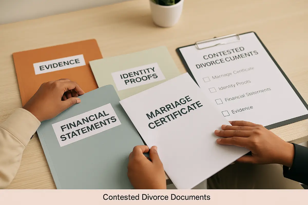 Contested Divorce Process